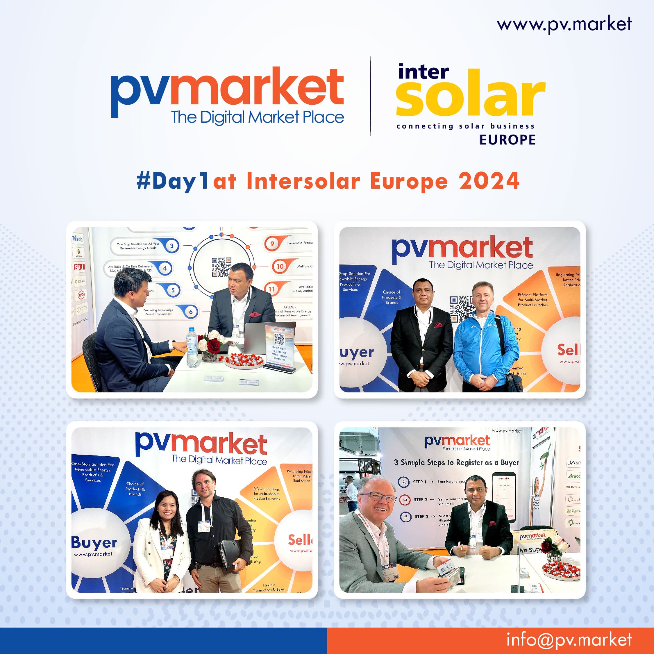 Day1 at Intersolar Europe 2024 is off to a great start!